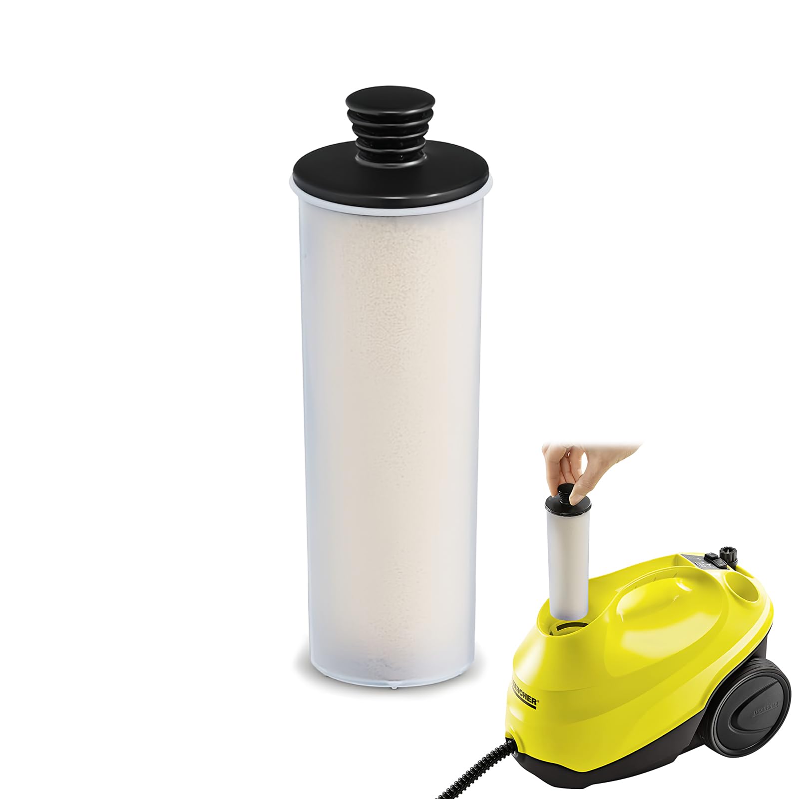 Carkio 1Pack Descaling Cartridge Filter for Karcher,Steam Cleaner Replacement Decalcification Cartridge for Karcher SC2 Upright,SC3 EasyFix,SC3 Upright EasyFix,SC3 Upright,SC3MX Vacuum Cleaner