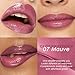 evpct Mauve Honey Lipstick Tinted Lip Balm, Moisturizing Tinted Lip Oil Stick Lipstick for Older Women, Sheer Lightweight Hydrating Nourishing Shine Tinted Lip Balm Color Gloss Tint Stain, 07 Mauve
