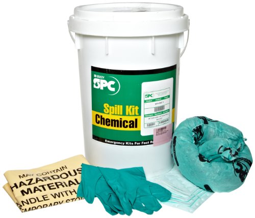 Image of Brady SPC SKH-BKT Hazwik 6.5 Gallon Chemical Class Spill Bucket, White