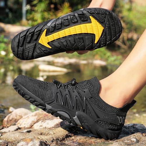 Image of Water Shoes Wide Toe Men Women Quick Drying Swim Beach Aqua Shoes for Water Sport Diving Hiking Sailing Travel
