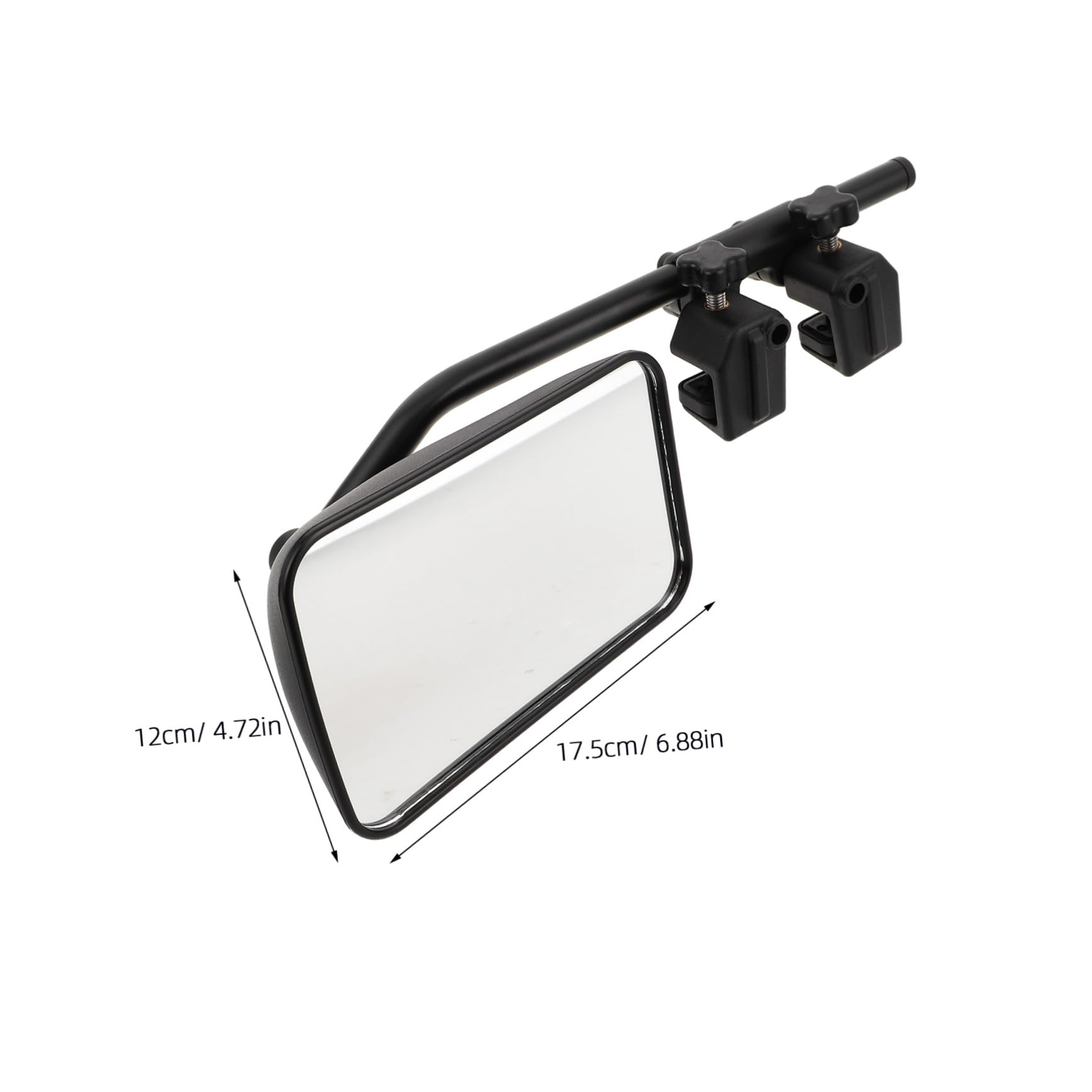 PartyKindom 2piezas Espejo De Remolque Gran Angular Para Camioneta Espejos Retrovisores Extensibles De Remolque Para Enganche De Mejora La Visibilidad Al Conducir Camioneta