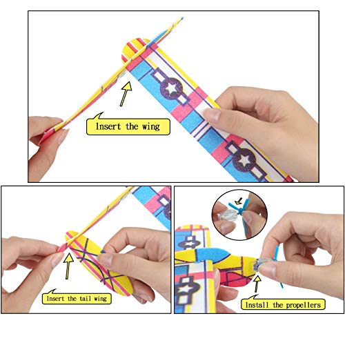 WISHDIAM [4 Colors] Parachute Toys for Kids,Parachute Men,Tangle Free Throwing Parachute Man,Outdoor Children\'s Flying Toys,No Assemble or Batteries Required,Outdoor Toys for Kids Gifts in All Ages - Thumbnail 4