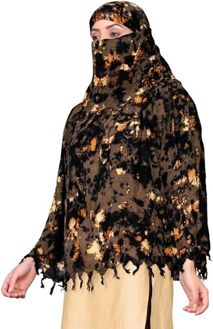 Women Cotton Stylish Hand Printed Scarf, Anti Pollution Full face Scarf With UV Sun Rays Protection Scarf for Women and Girls.-image-46