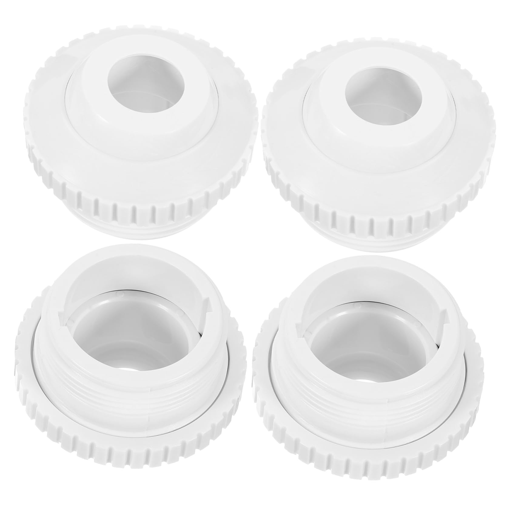 BESPORTBLE 3 Series Chorros De Masaje para Piscina Jetnozzle Jet Nozzle Bomba Flota Accesorio De Boquilla De Salida De Entrada De Agua De Plástico El Plastico 4 Piezas X 3