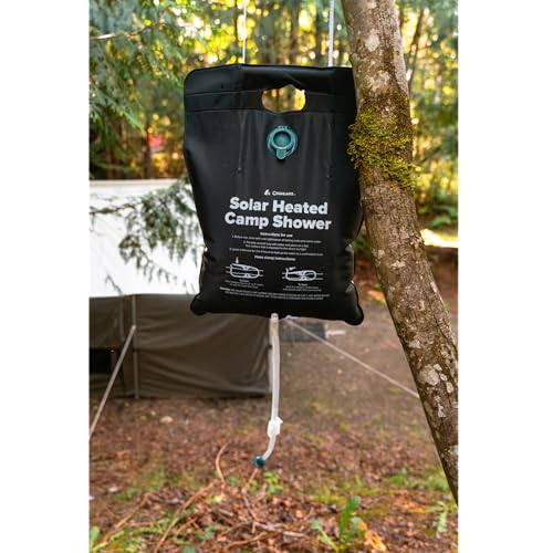 Ducha portátil para campamento Coghlan's, con calentamiento solar, bolsa de ducha para exteriores miniatura 4
