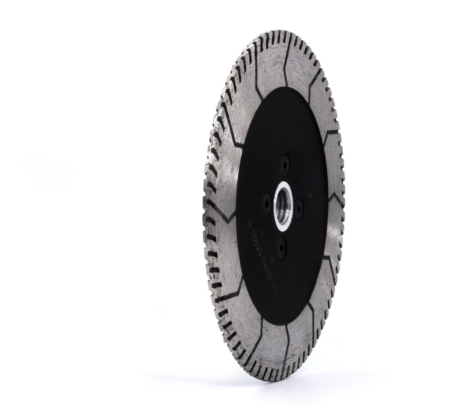 Discos de corte de diamante para amoladora angula Disco de corte de diamante for amoladora angular de 6" con brida M14 5/8-11, corte multiusos de 150 mm, rosca 5-8-11(5 8 11 thread)