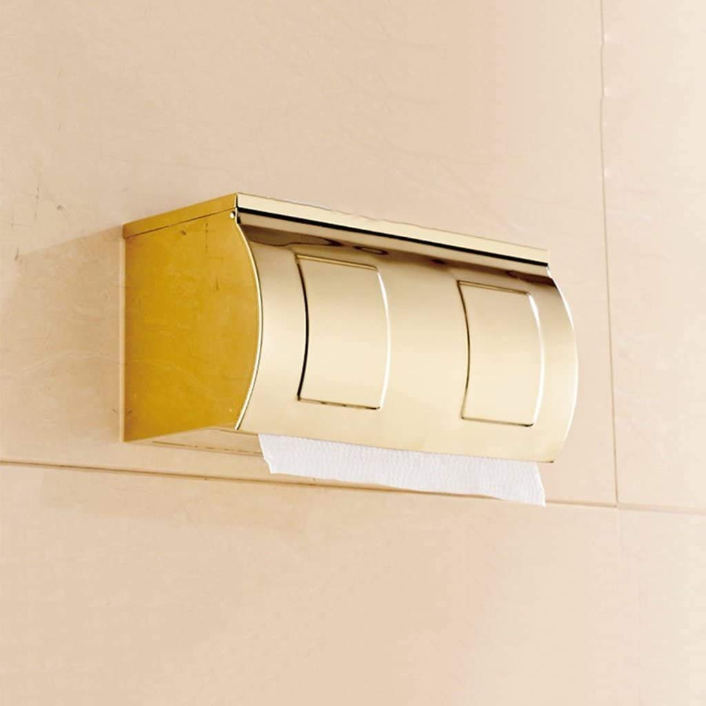 NEECS Porta Carta igienica Adesivo Porta fazzoletti da Cucina per Bagno Autoadesivo Impermeabile da Parete