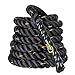 display4top Battle Rope 9/12/15M Fune di Allenamento Φ 38MM Fitness Crossfit,Corda di Formazione per Potenziamento Muscolare Corpo (38mm * 15m)