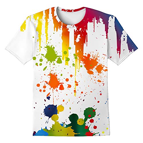 Image of LAIDIPAS Boys Girls 3D Graphic T-Shirt Short Sleeve Tops Tees 6-16 Years