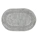Produktbild Homevibes Badematte, oval, rutschfest, waschbar, 100% Baumwolle, Maße: 40 x 60 cm und 50 x 80 cm, saugfähig, rutschfest 40x60cm grün