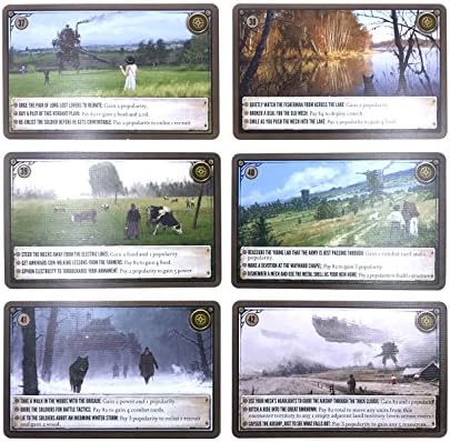 Stonemaier Games Scythe Bonus Promo Pack - 6 Promo Encounter Cards Numbers 37-42