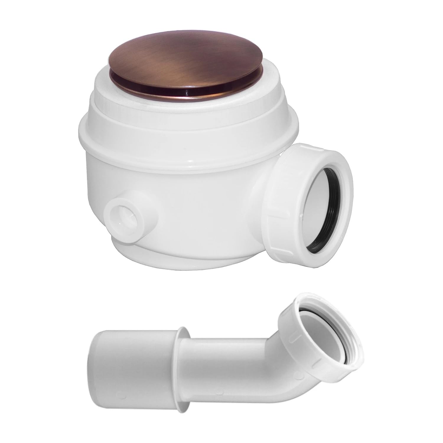 Omnires WB01XORB Bathroom Siphon for Bath and Shower-Antique copper-WB01XORB, Copper