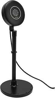 Webcam Com Microfone, 1080P HD USB Webcam Com Suporte Ajustável, Câmera de Streaming para PC Portátil, Plug and Play, para Streaming, Videoconferência, Gravação