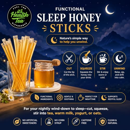 Honey Sticks Vainilla Manzanilla 25 Unidades miniatura 6