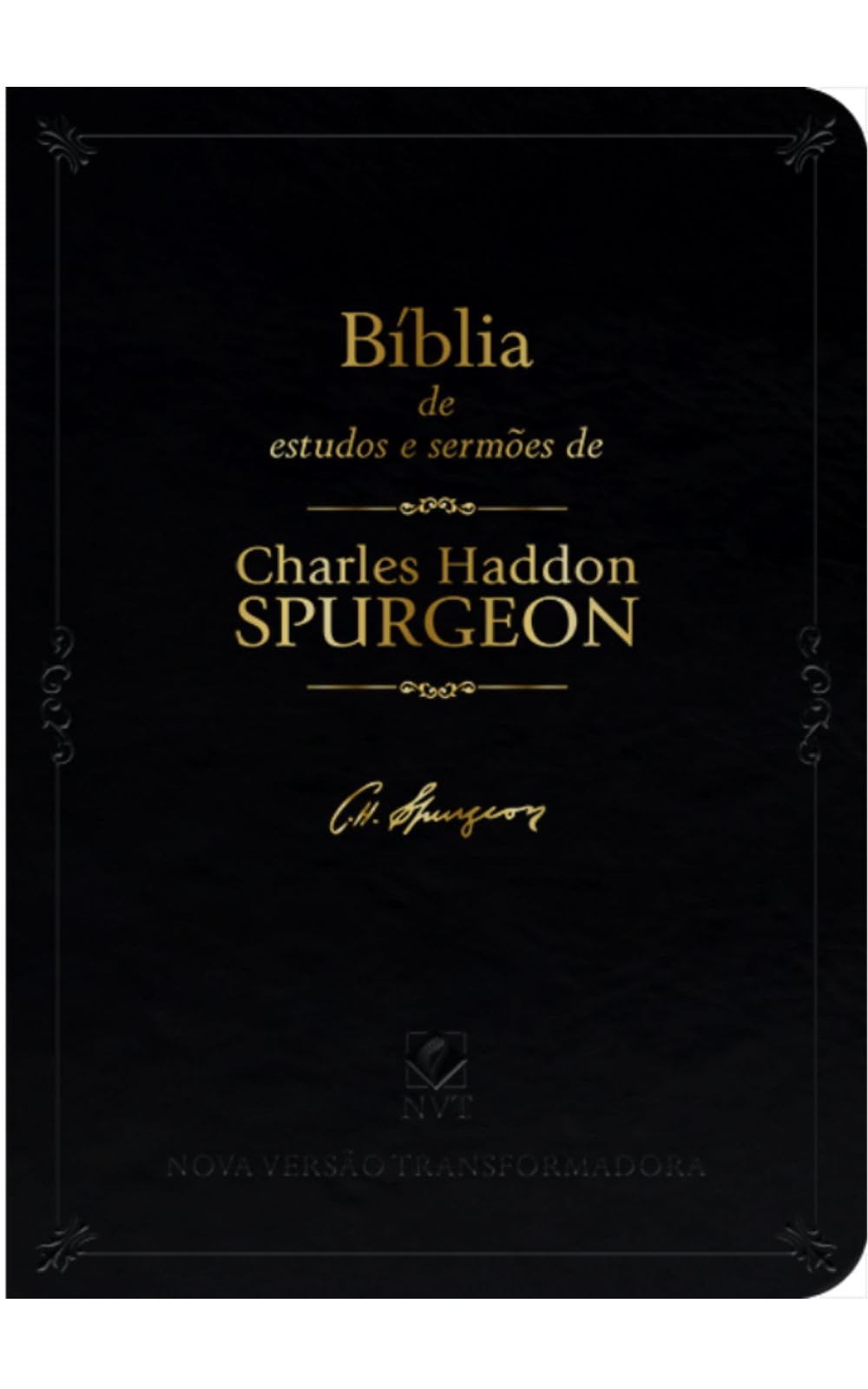 Bíblia NVT de Estudo C. H. Spurgeon, Letra Tradicional,…