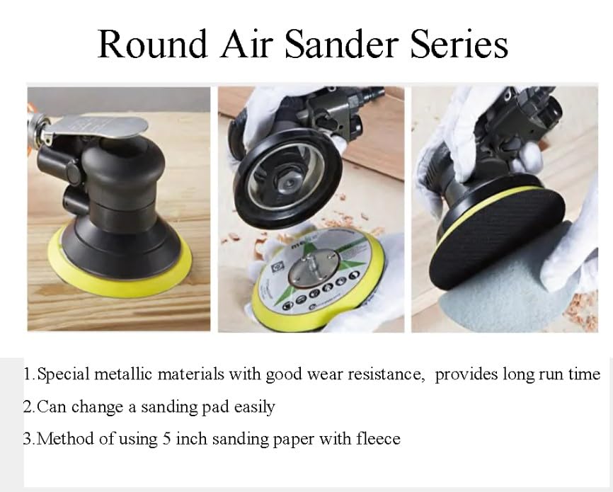 Image of Inditrust 6 Inch Dual Action Random Orbital Sanding Pad 12000RPM Sander Polishing Pad New Glass Polisher