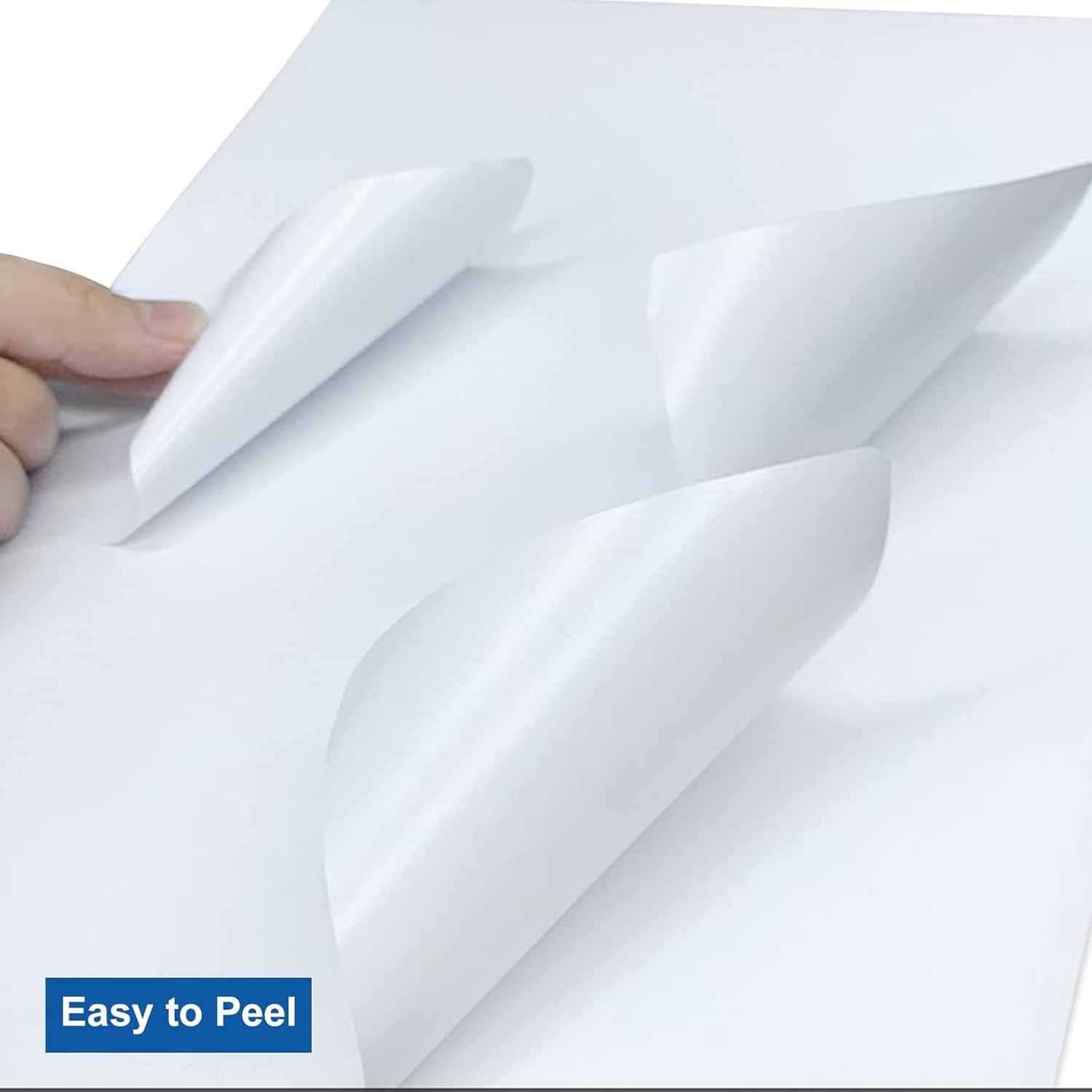 3-1/3" x 4" Shipping Address Label 2000 Sheets, Laser&Inkjet Printer Label 8.5x11in Printable Sticker Paper 6up/Page, White Mailing Labels for Package Envelope