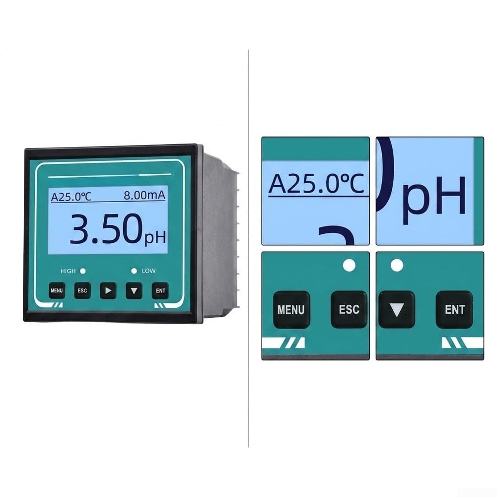 pH Controller MIK-PH163S Dual-Parameter 4-20mA RS485