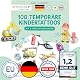 Papierdrachen Kindertattoos