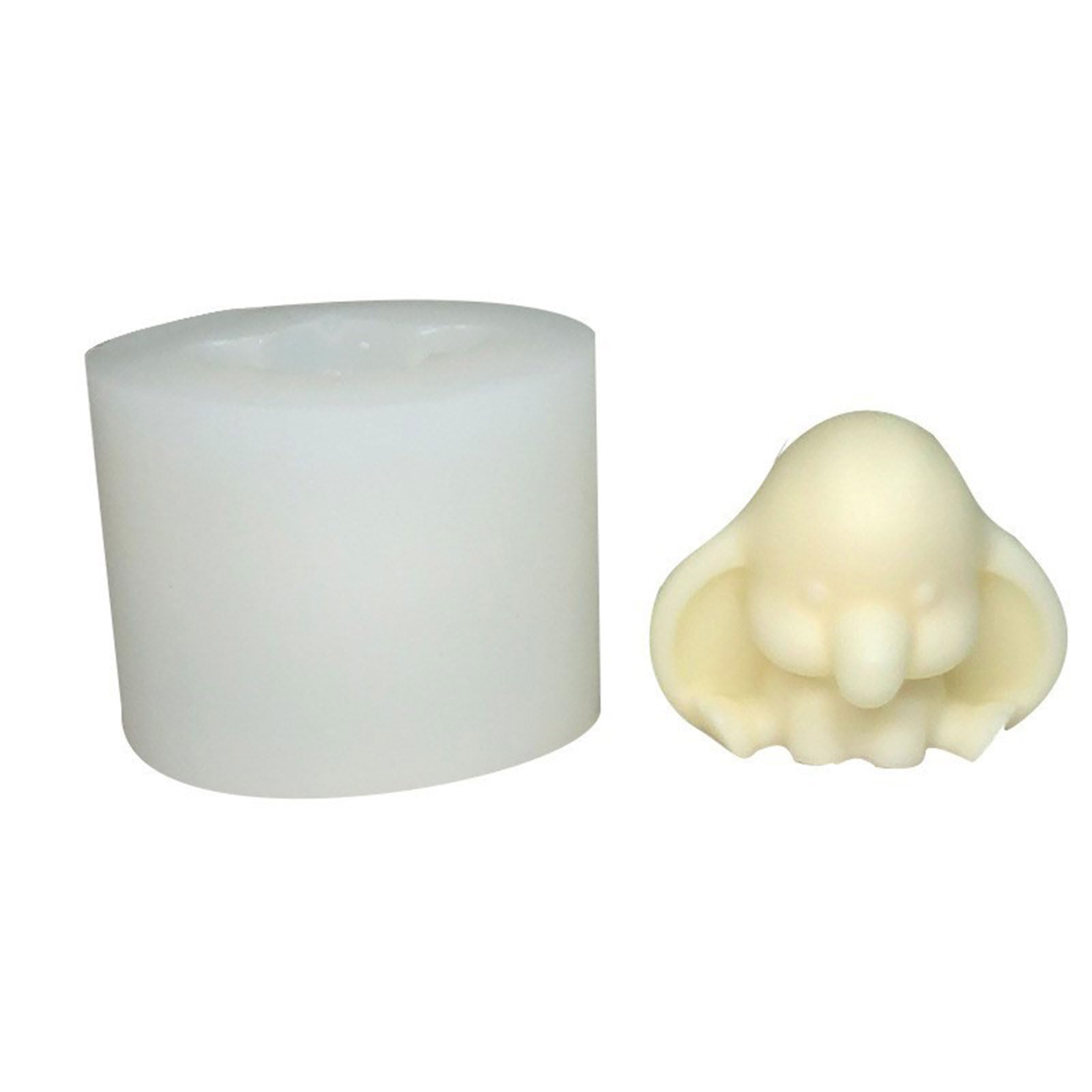Tsophreniq Elephant Shaped Molds Elephant Resin Molds for Soap Chocolate Cake Fondant Decorations Muffins Mousses Making Mold