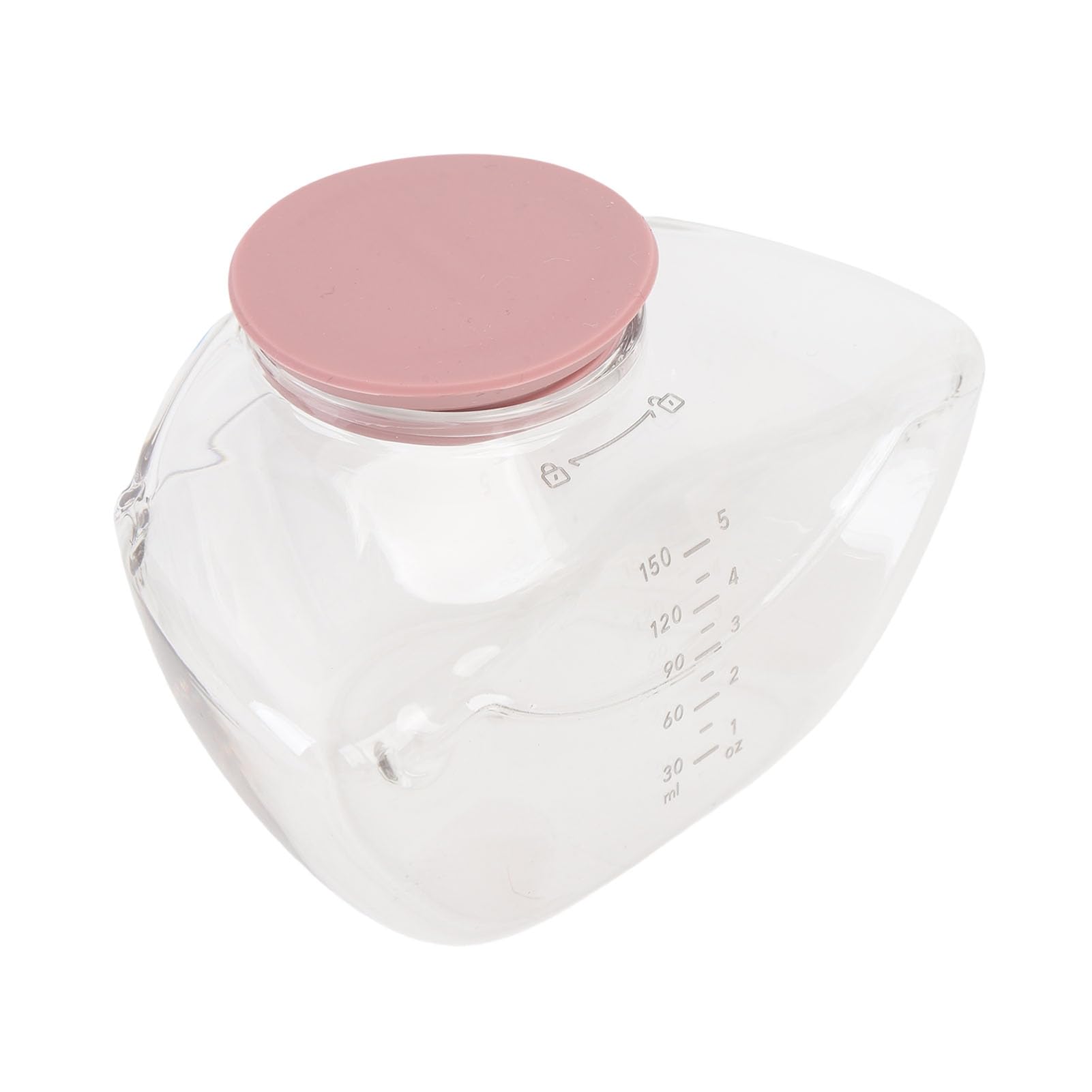 4 Stück Muttermilch-Auffangbecher für tragbare Milchpumpe M9, Milchauffangbecher, Stillzubehör, 150 ml