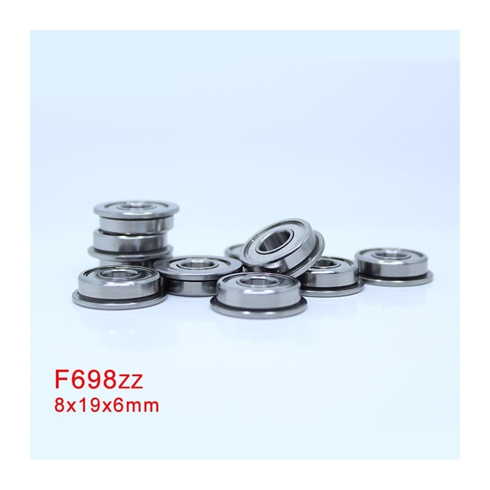 Abgedichtete Lager, F693zz F694zz Lager F695zz F696zz F698zz ABEC-1 10 Stück doppelt geschirmte Zoll-Kugellager (F695ZZ-A1-10 Stück) | F696ZZ-A1-10PCS