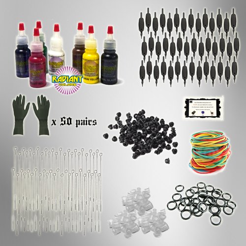 Tattoo Kit REFILL pack tattoo needles INK PK2