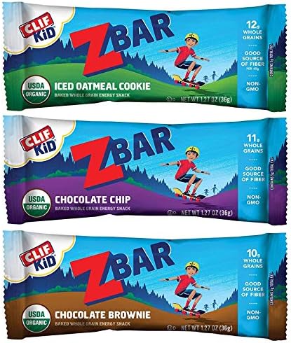 Bulk Snack Bars (Clif Kid Z Bar, Variety, 36-Pack)
