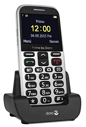 Doro 366 Mobiltelefon Silver 2.3" - Enkel och Elegant Smartphone