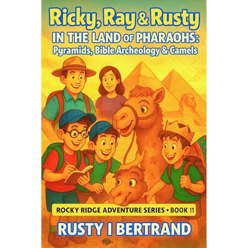 Ricky, Ray & Rusty in the Land of Pharaohs: Pyramids, Bible Archeology & Camels Audiolibro Por Rusty I Bertrand, Blak