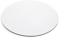 Vista 12 de Fox Run Base redonda para tartas, cartón, 8 pulgadas, paquete de 12, color blanco