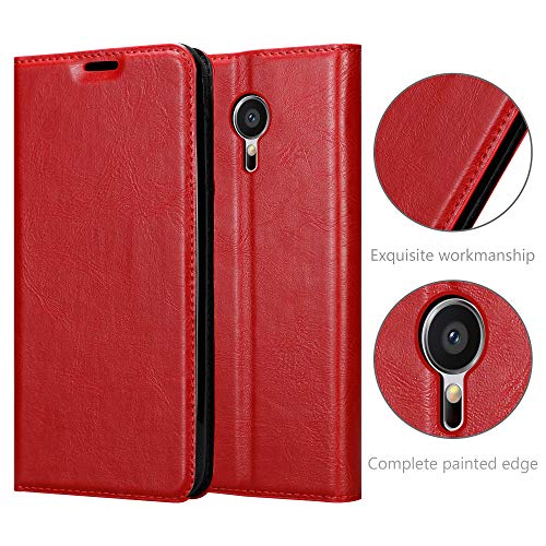 Cadorabo Custodia Libro per MEIZU MX5 in ROSSO