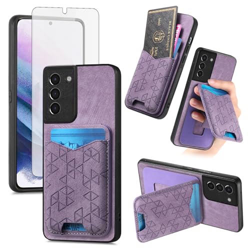 Coque violette S21 Plus Asuwish style urbain pour le quotidien