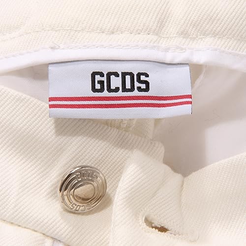 GCDS 1579AR pantalone cargo denim confortable pour homme à poches amples - 4