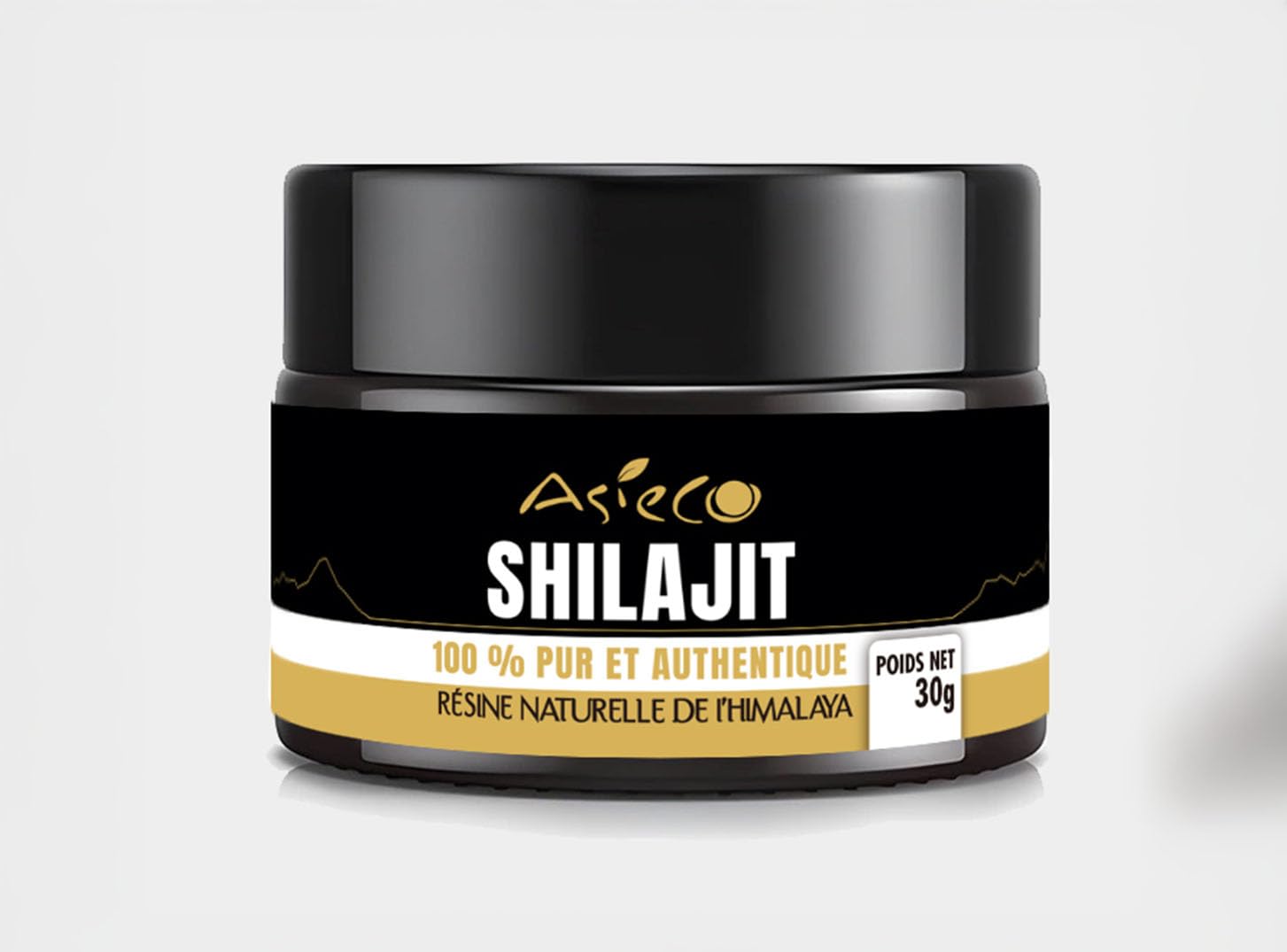 Shilajit dell'Himalaya - Resina Naturale - 30 g - Vaso