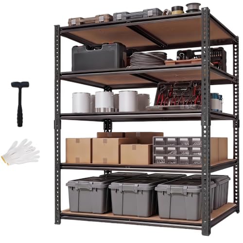 72-Inch Heavy-Duty Metal Shelving