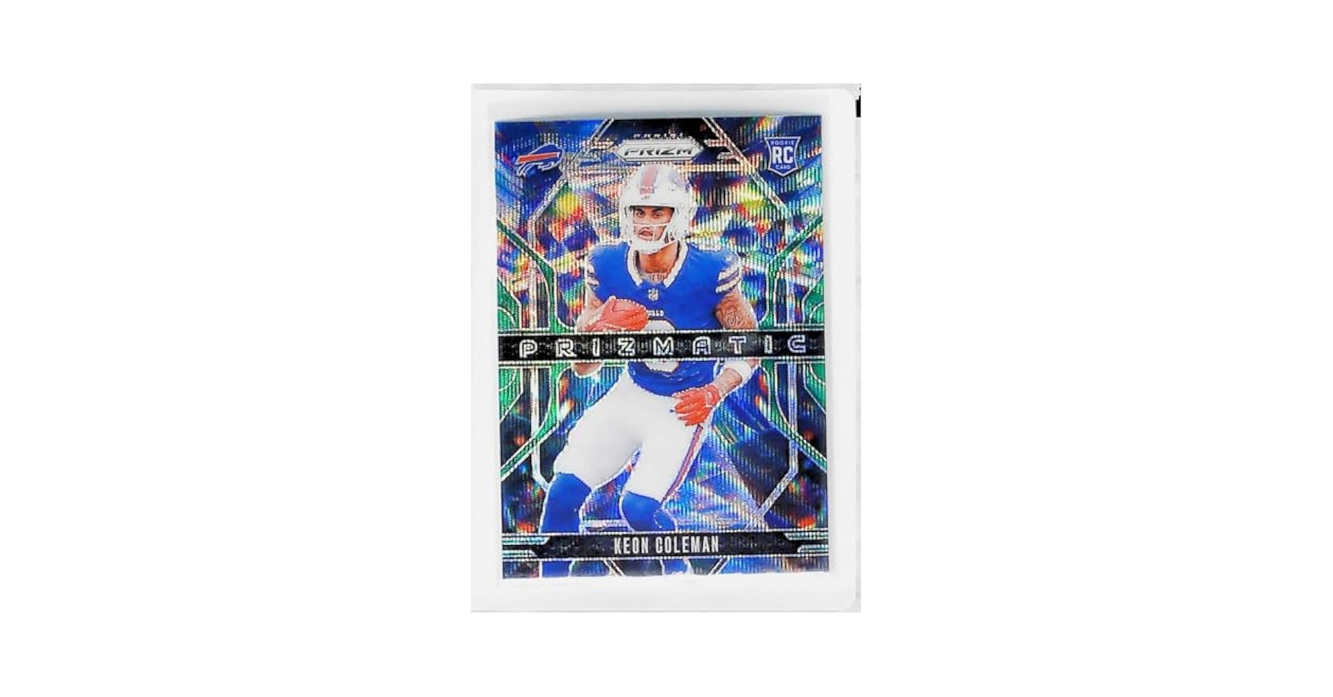 Amazon.com: 2024 Panini Prizm NFL Prizmatic Green Wave #15