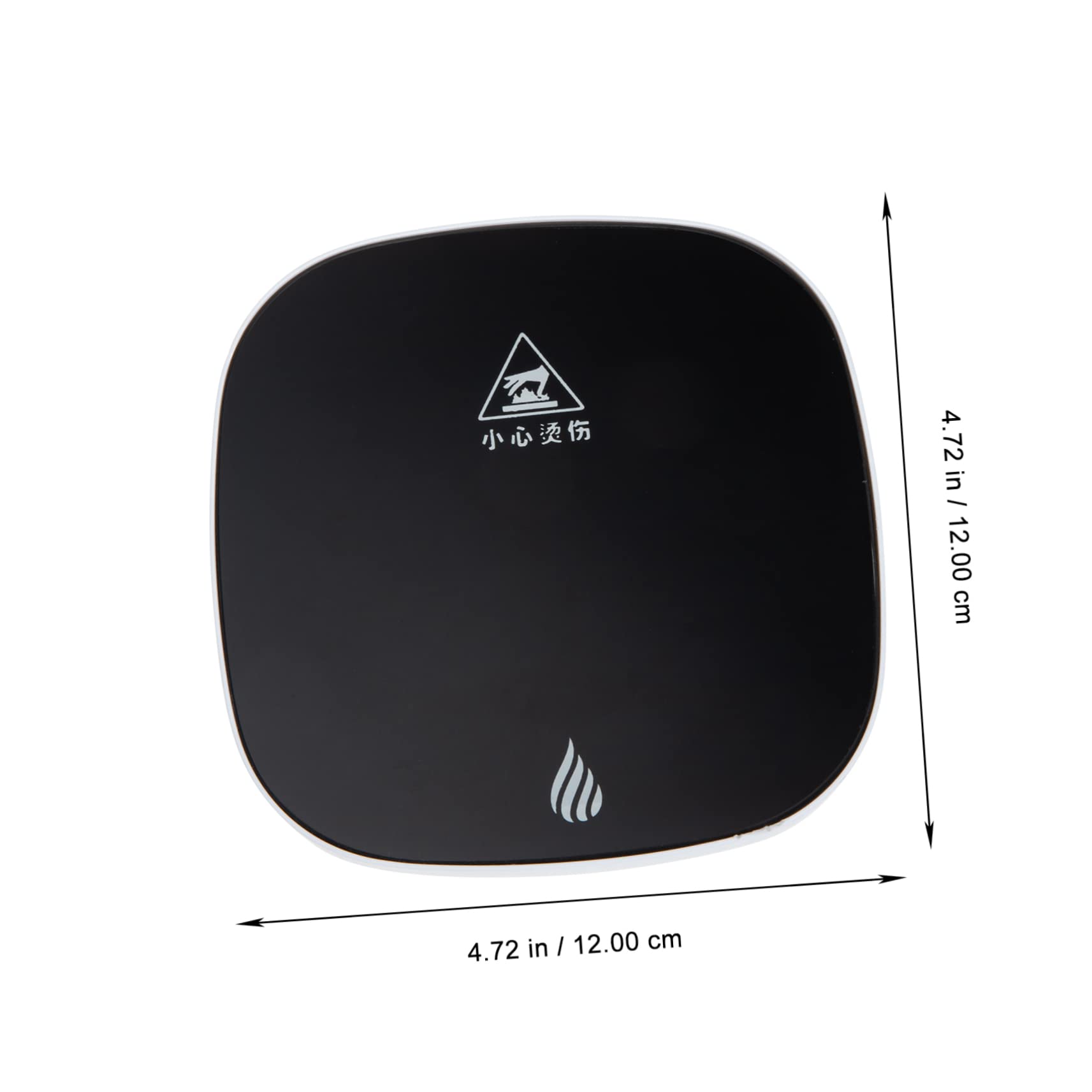 ABOOFAN USB Temperature Heating for Tea and Beverages Compact and Lightweight Mug Warmer for Desk Use Automatic Temperature Control