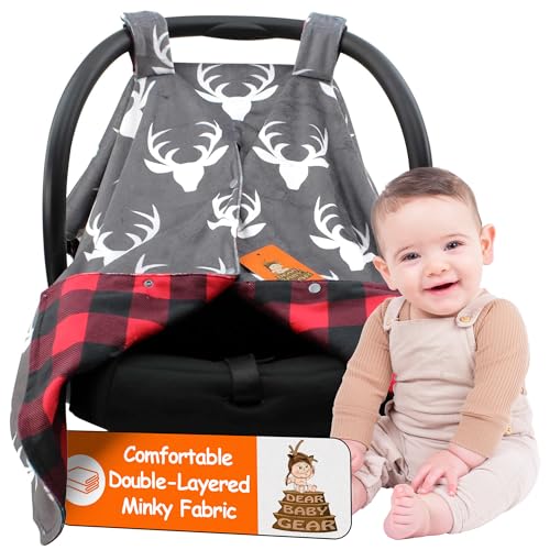 Dear Baby Gear Red & Black Plaid