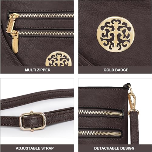 Image of Montana West Crossbody Bags for Women Multi Pocket Cross Body Bag Purses with Adjustable Strap