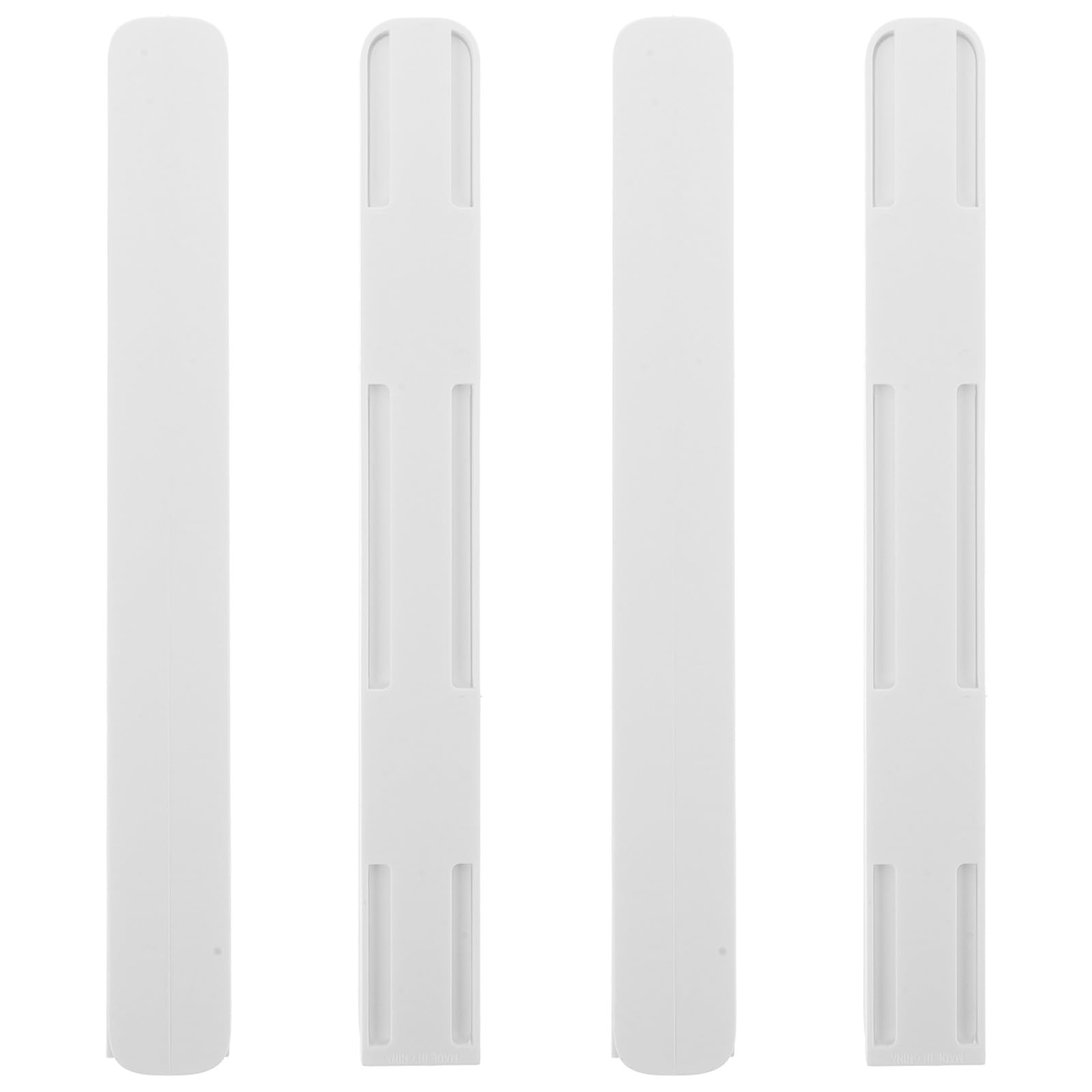 Self Adhesive Drawer Slides Bottom Mount, 4Pcs Pull Out Rail Full Extension Slides Adhesive Sliders Slide Rails for Drawers Cabinet Basket Shelves Storage Bins