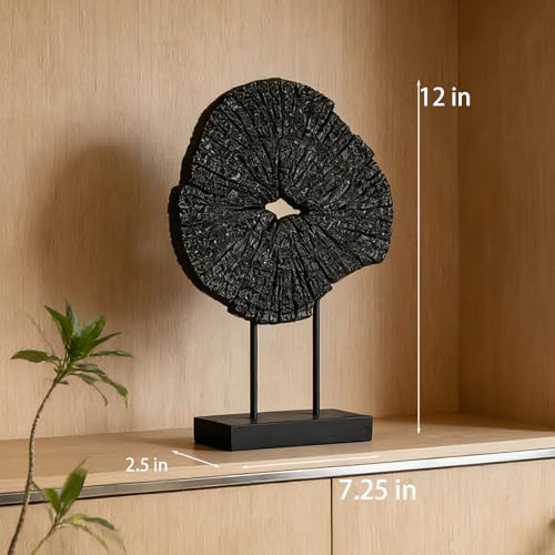 Escultura Abstracta Moderna de Arte Negro para Decoración miniatura 3