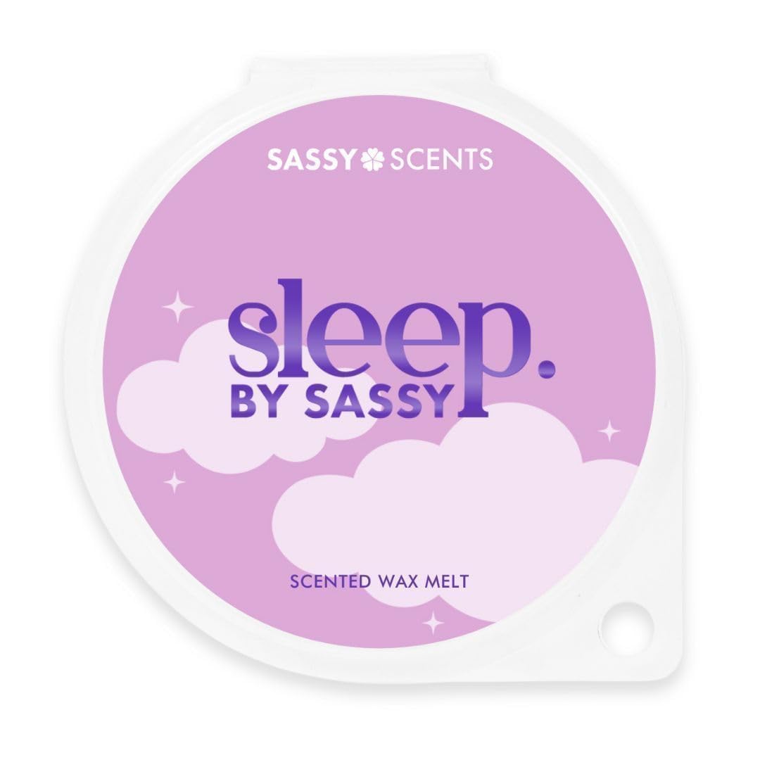 Sponsored Ad – SASSY SCENTS- Sleep by Sassy - Organic Soy Blend Wax Melts - Luxurious, Long-Lasting Scents for Better Sleep - Vegan Friendly, XL Size