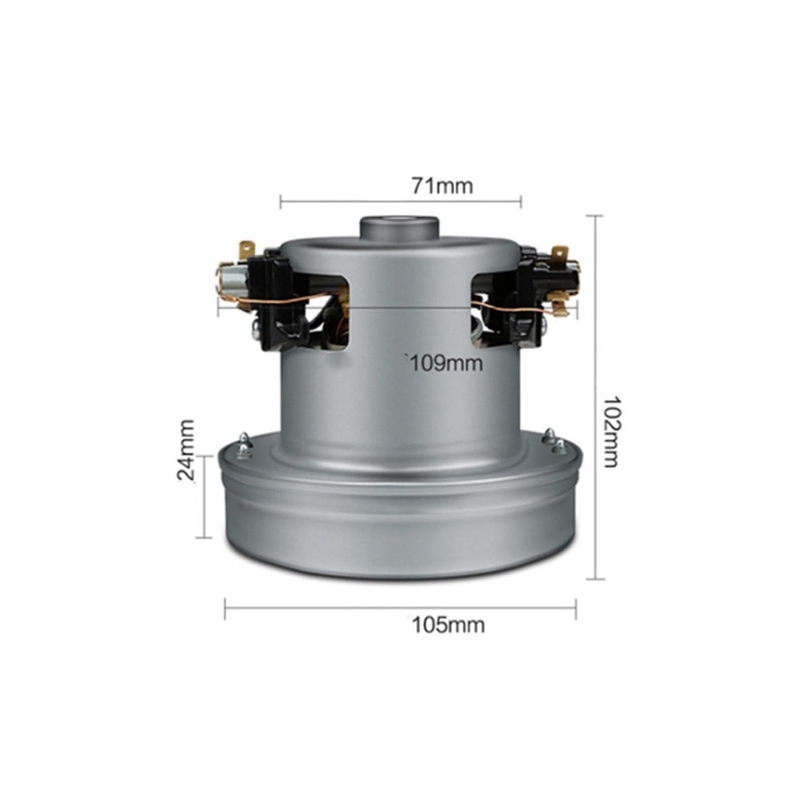 Motor De Aspiradora Universal De 1200 W, Repuesto De Aspiradora De 105 Mm De Diámetro