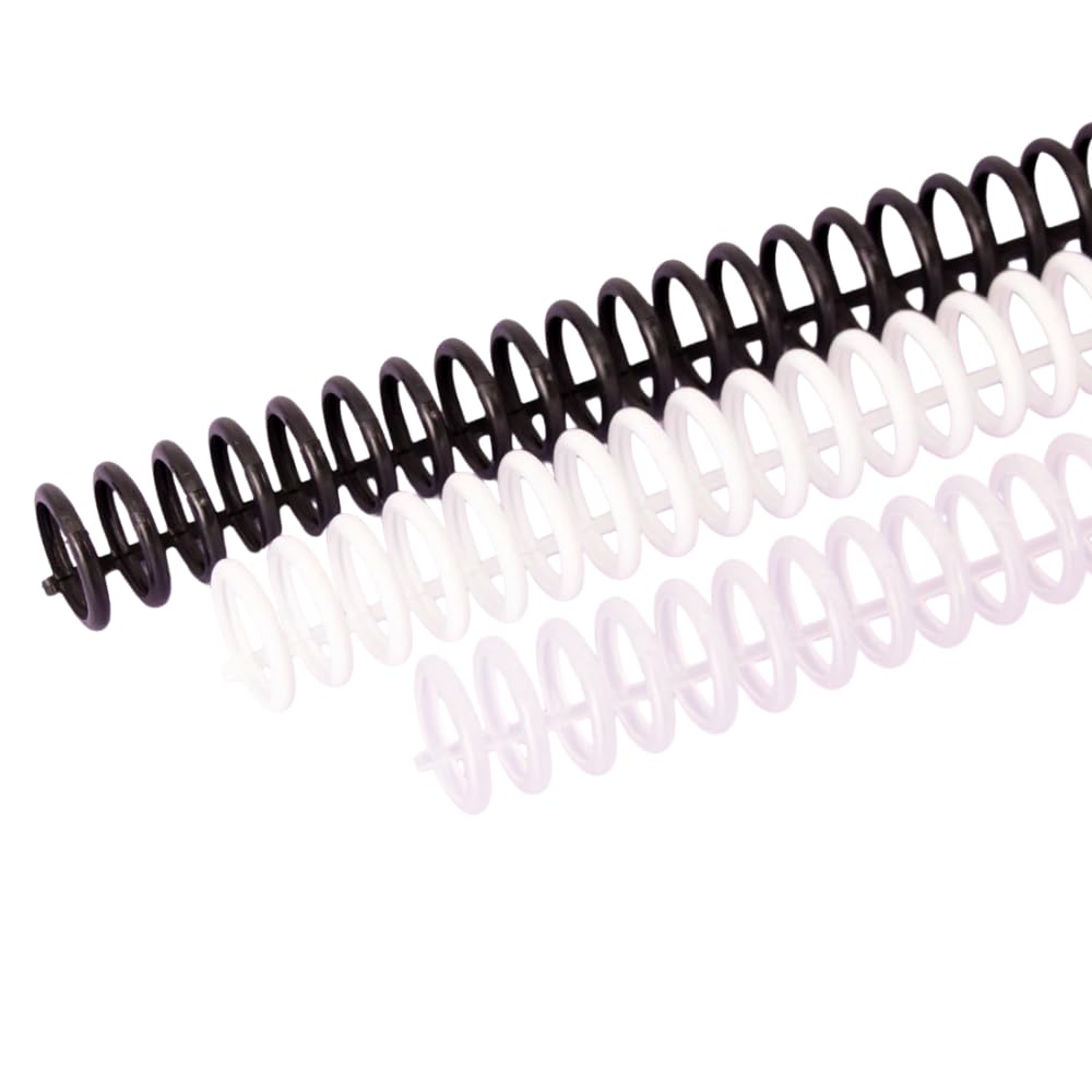 Craftelier - Click Binding Spines 6-Pack, 3:1 Pitch, Essentials Tones