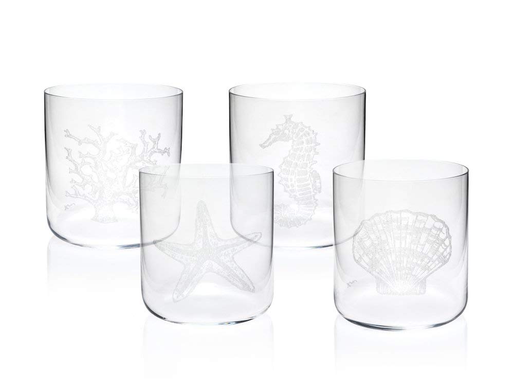 Zm Decor Mercan, Viski Bardağı, 4'Lü Set