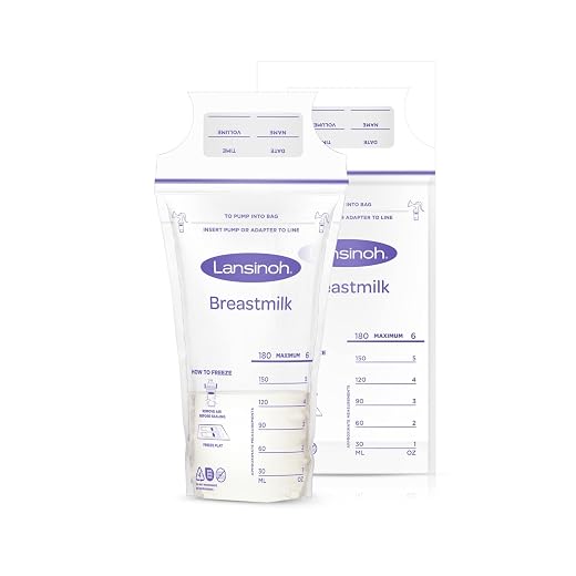 Bolsas de Almacenamiento de Leche Materna, 25 uds de Lansinoh. Bolsas preesterilizadas para conservar la leche materna extraída.