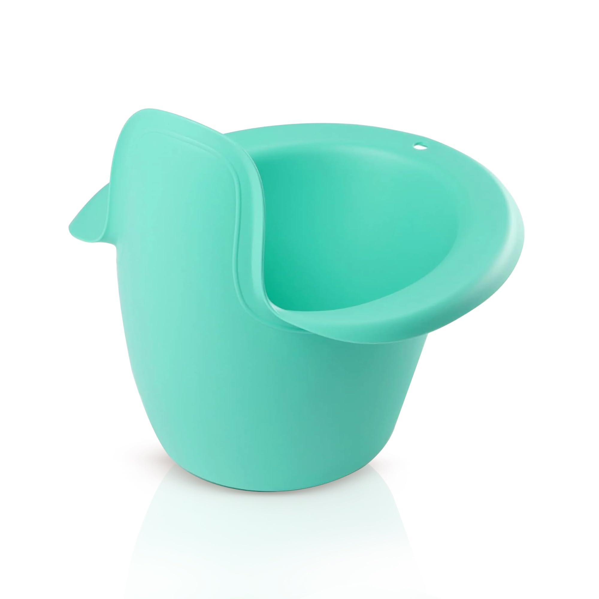 Easypisi Baby-Töpfchen zum Abhalten (Türkis), Windelfrei, Babytopf WC/Klo, mobiles Jungen/Mädchen Kindertöpfchen bis 1 Jahr, Baby Zubehör, Made in Germany