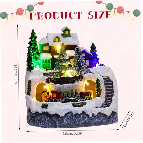 Maisons de village de Noël, le cadeau idéal pour illuminer les fêtes - 5