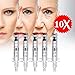 Produktbild QIYE 10 Stück Spritze Ampulle Kopf,Professionelle Noninvasive Hyaluronsäure Stift, zum Verjüngung Feuchtigkeitsspendend Bleaching
